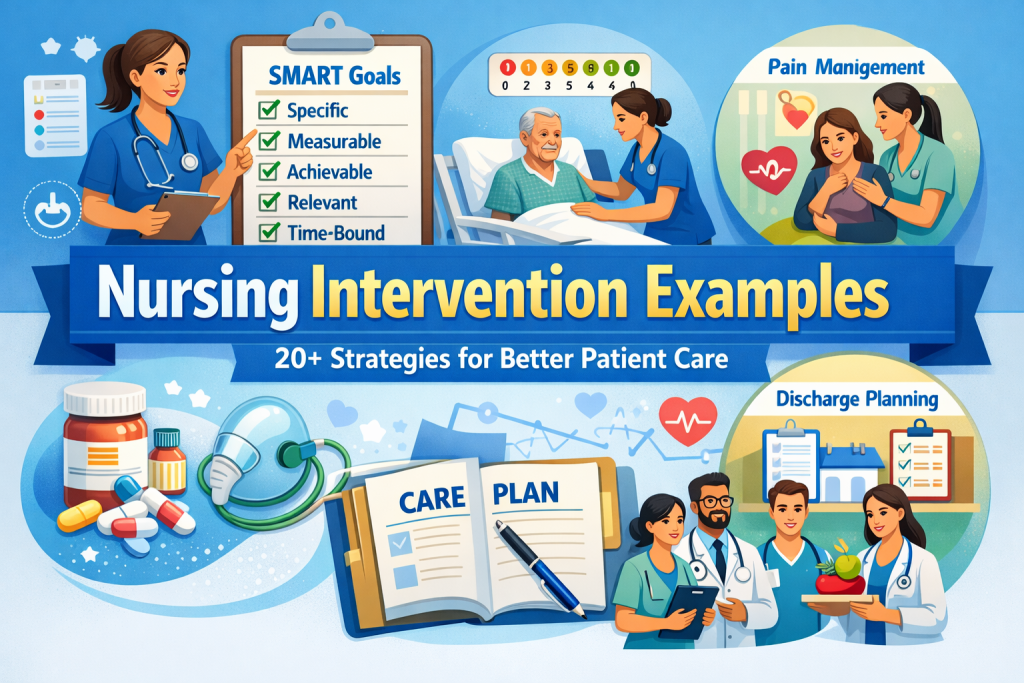 Nursing Intervention Examples